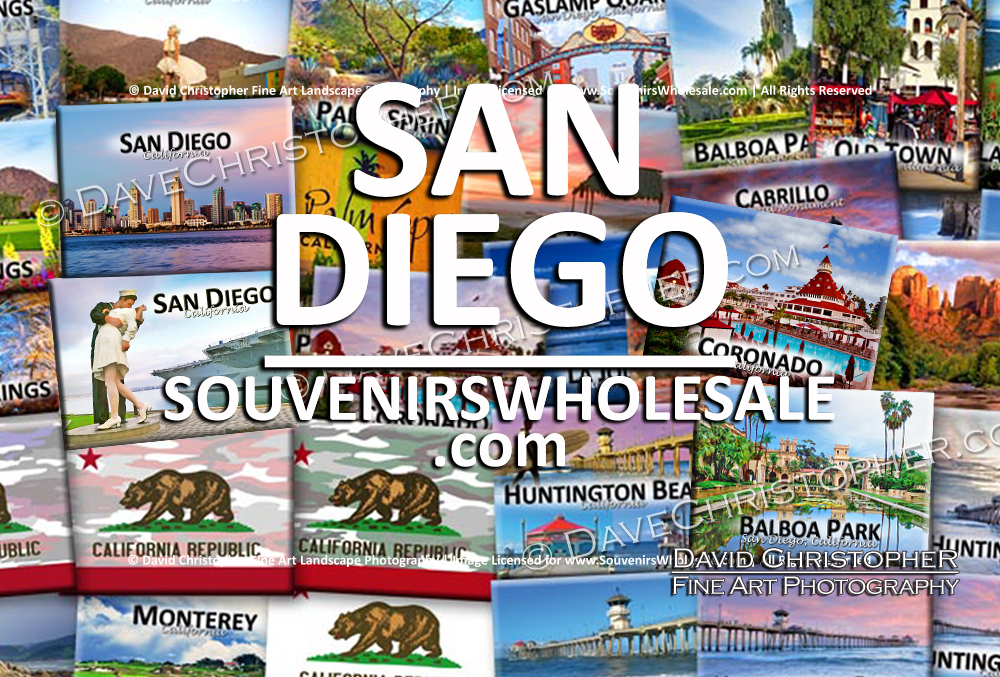 San Diego City Puzzle Magnets 